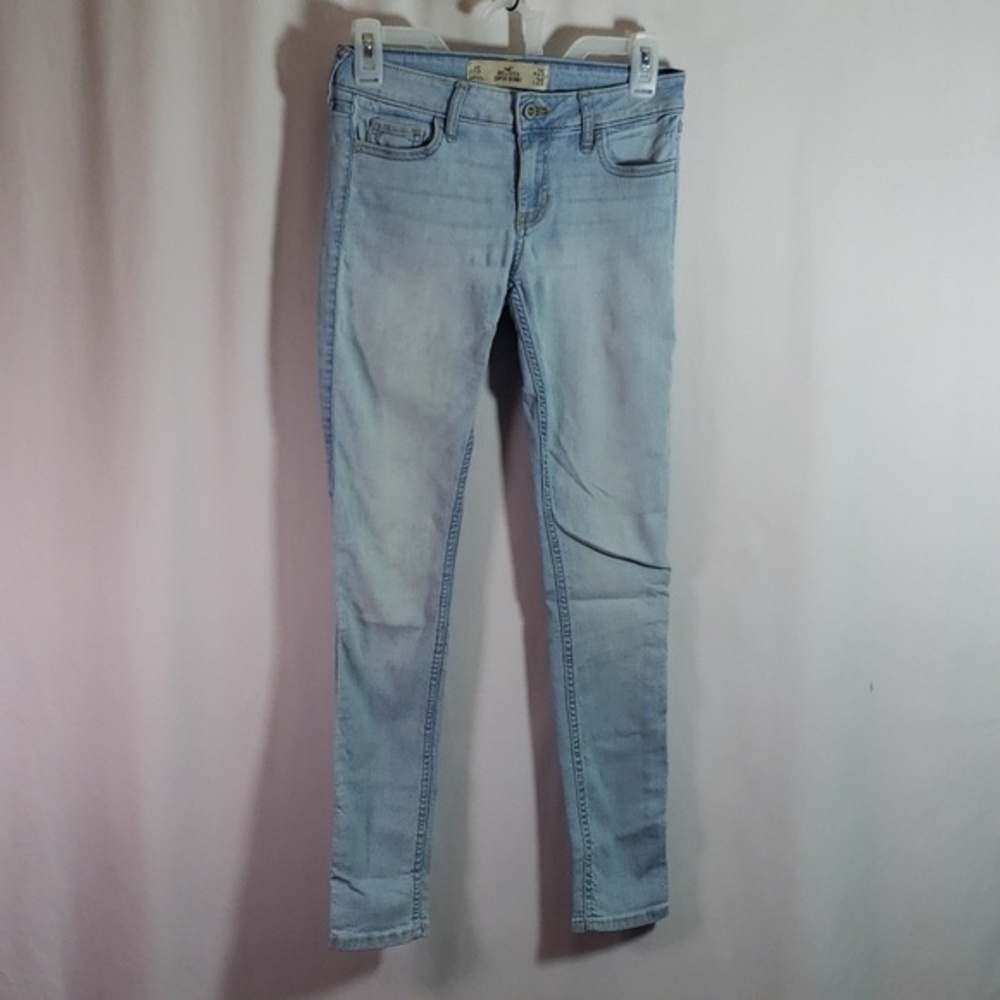 Hollister Women’s Super Skinny Jeans Size 1S Blue Denim Casual (AO) - Picture 1 of 8